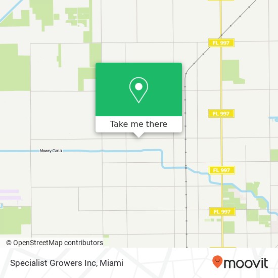 Specialist Growers Inc map