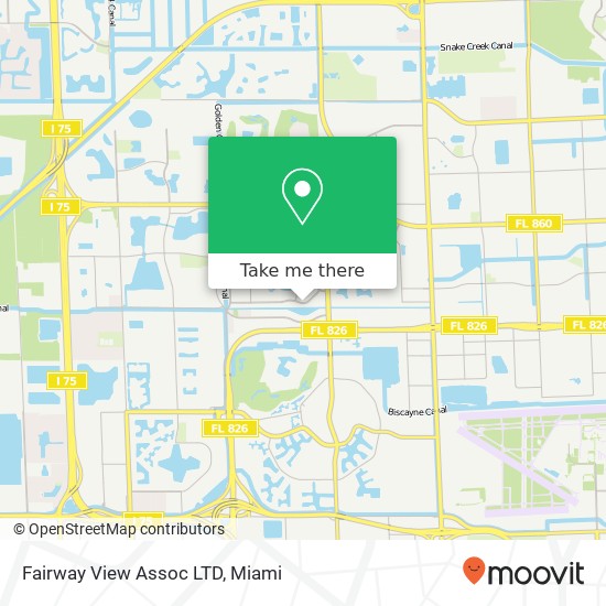 Mapa de Fairway View Assoc LTD