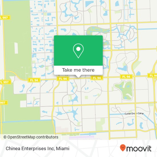 Mapa de Chinea Enterprises Inc