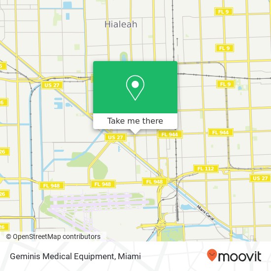 Mapa de Geminis Medical Equipment