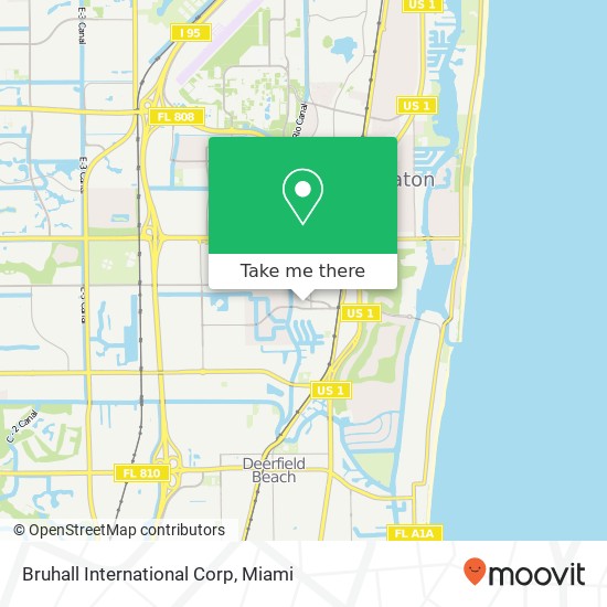 Mapa de Bruhall International Corp