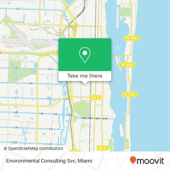 Environmental Consulting Svc map