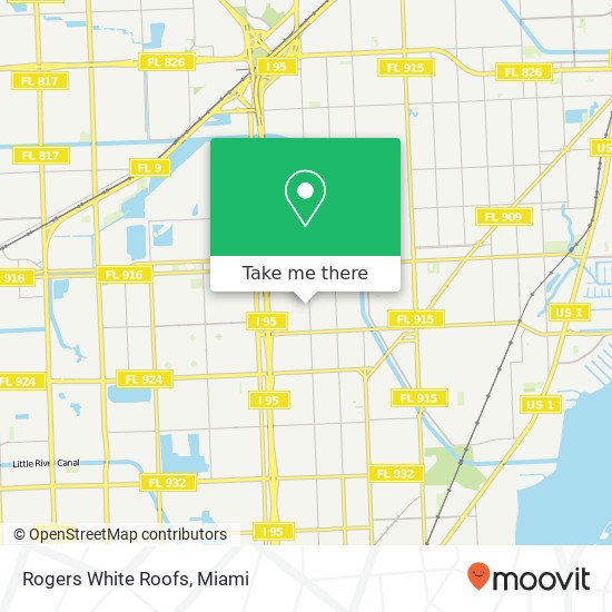 Rogers White Roofs map