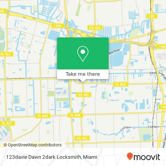 123davie Dawn 2dark Locksmith map