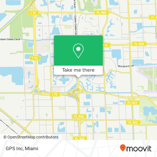 GPS Inc map