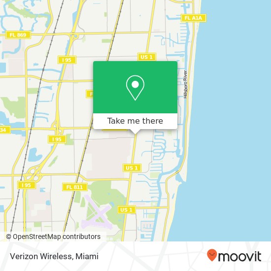 Verizon Wireless map