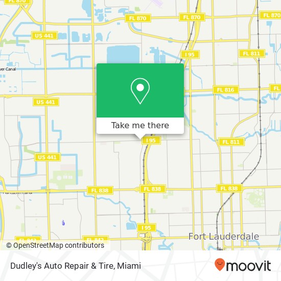 Dudley's Auto Repair & Tire map