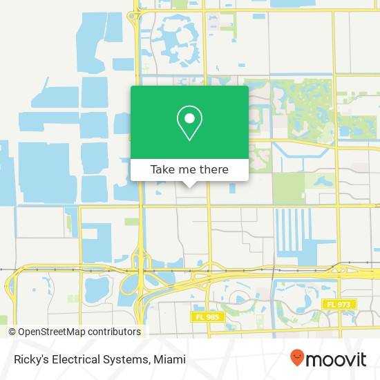 Ricky's Electrical Systems map