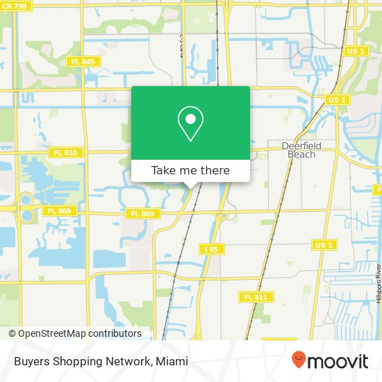 Buyers Shopping Network map
