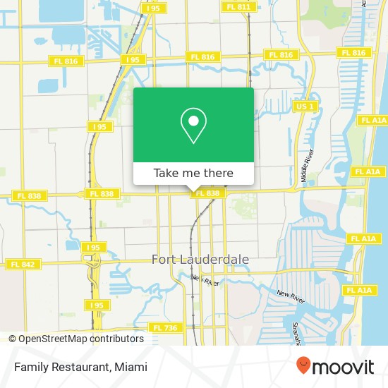 Mapa de Family Restaurant