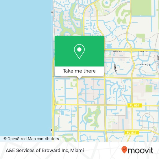 A&E Services of Broward Inc map