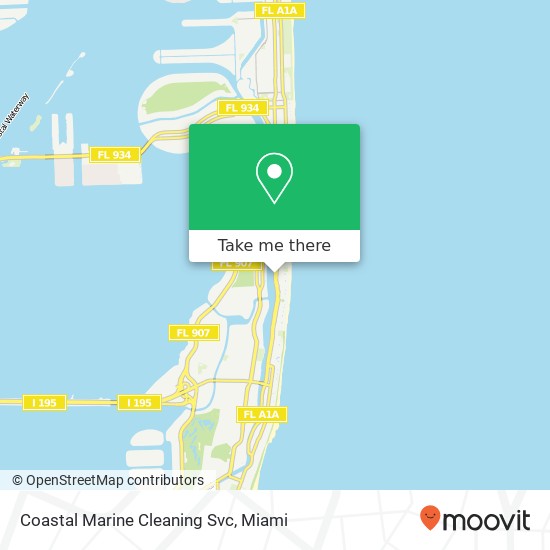 Mapa de Coastal Marine Cleaning Svc