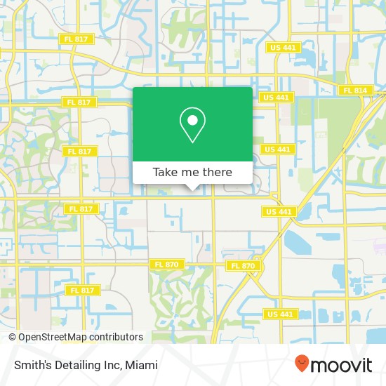 Smith's Detailing Inc map