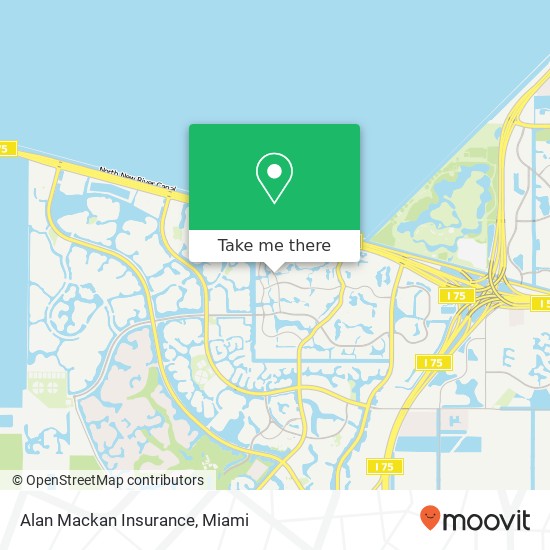 Alan Mackan Insurance map