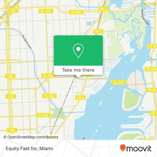 Equity Fast Inc map