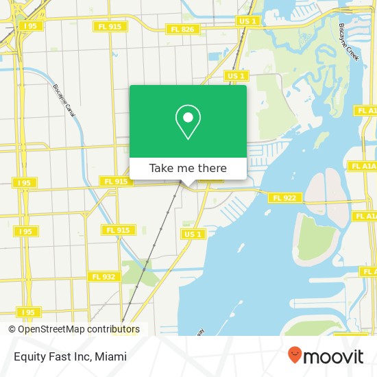 Mapa de Equity Fast Inc