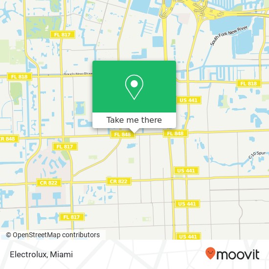 Electrolux map