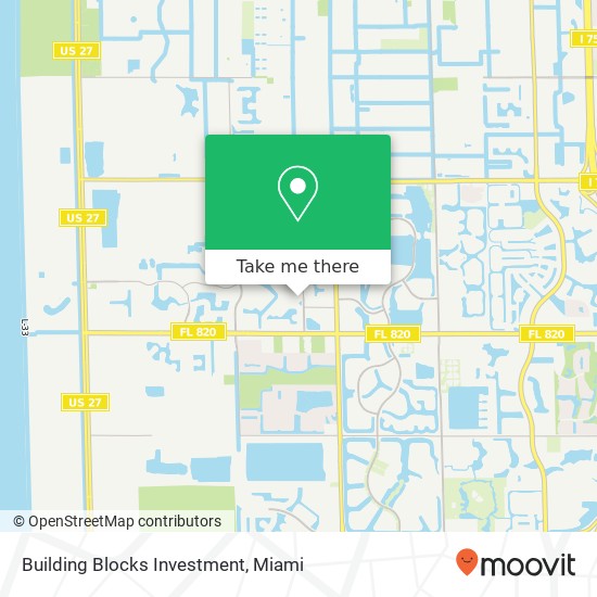 Mapa de Building Blocks Investment