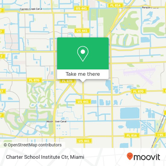 Mapa de Charter School Institute Ctr