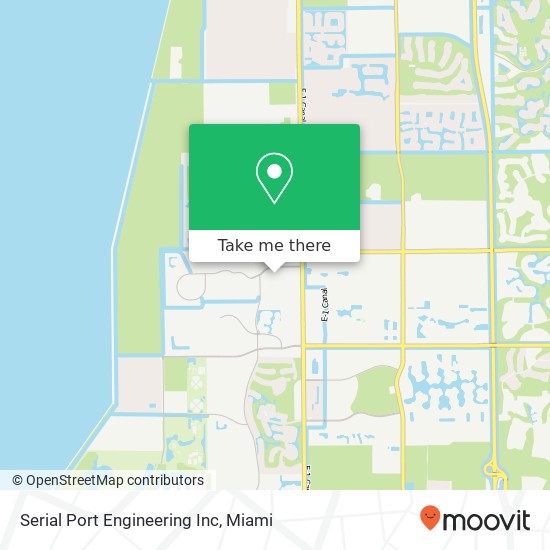 Mapa de Serial Port Engineering Inc