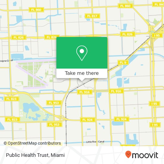 Public Health Trust map