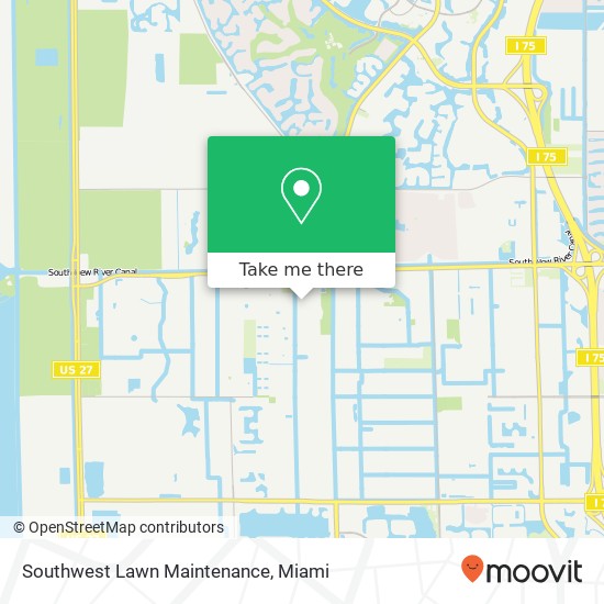 Mapa de Southwest Lawn Maintenance