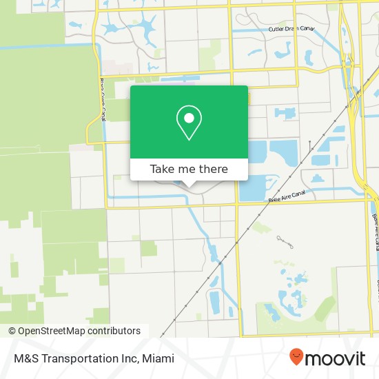 Mapa de M&S Transportation Inc