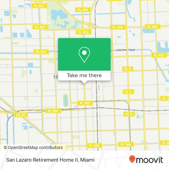 San Lazaro Retirement Home II map