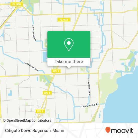 Citigate Dewe Rogerson map