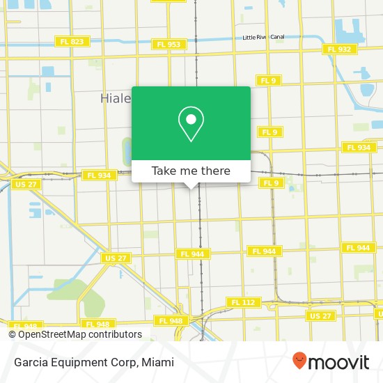 Garcia Equipment Corp map