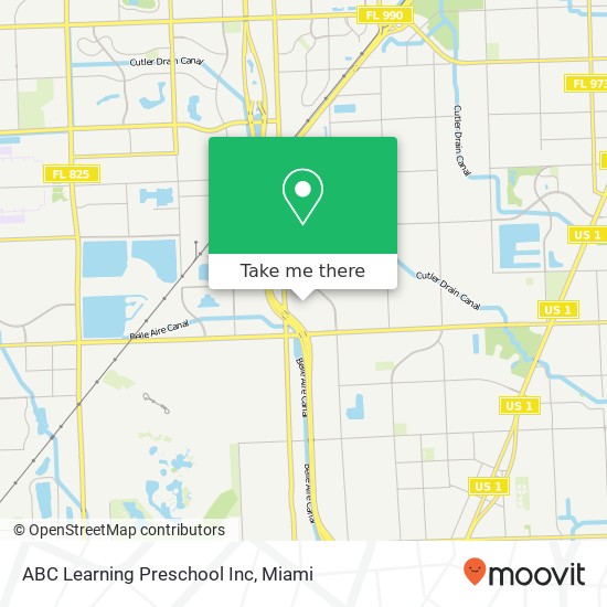 Mapa de ABC Learning Preschool Inc