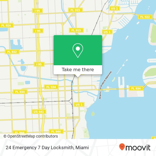 24 Emergency 7 Day Locksmith map