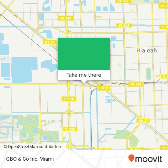 GBO & Co Inc map