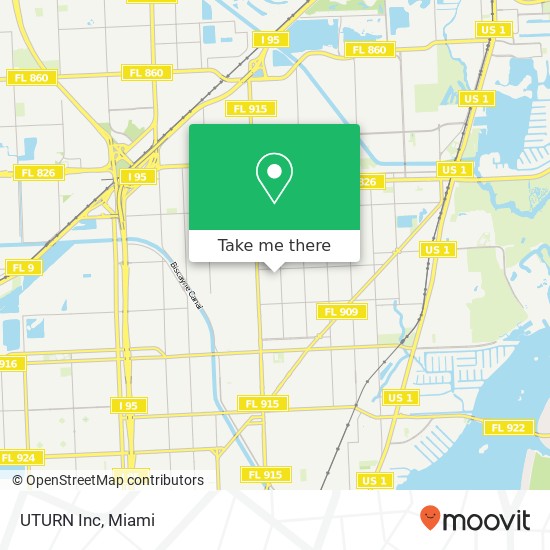 UTURN Inc map