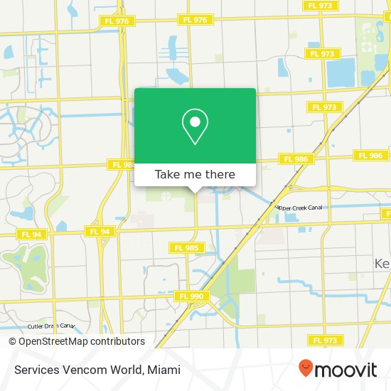 Mapa de Services Vencom World