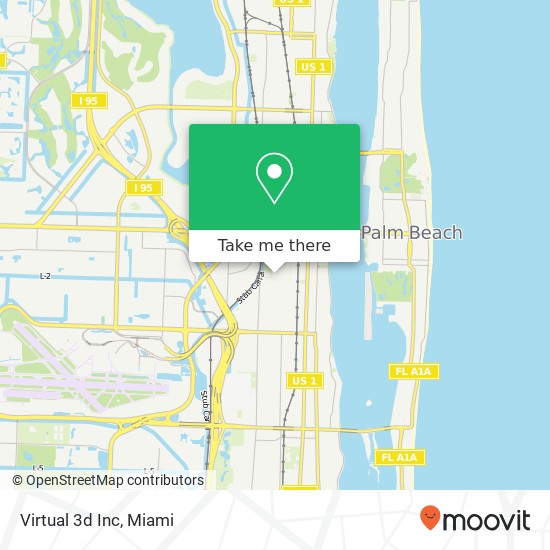 Mapa de Virtual 3d Inc