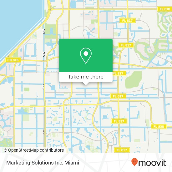 Marketing Solutions Inc map