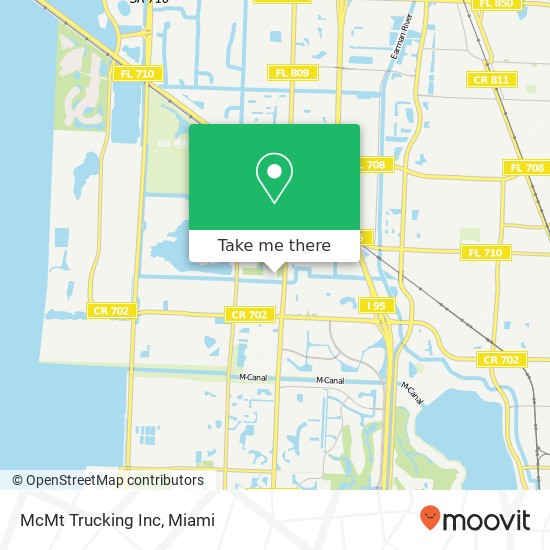 Mapa de McMt Trucking Inc