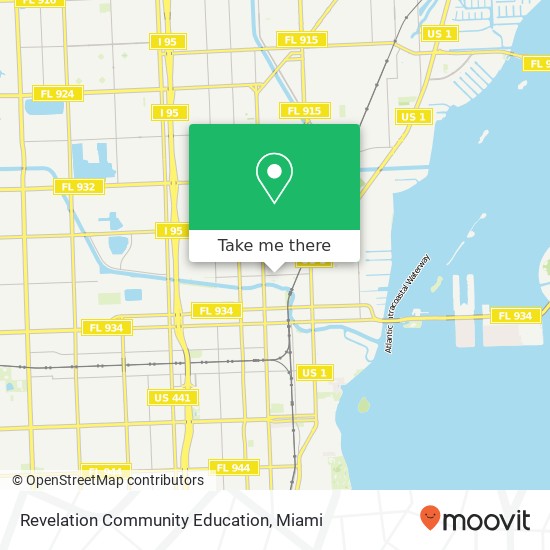 Mapa de Revelation Community Education