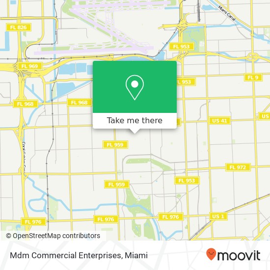 Mapa de Mdm Commercial Enterprises