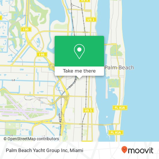 Palm Beach Yacht Group Inc map