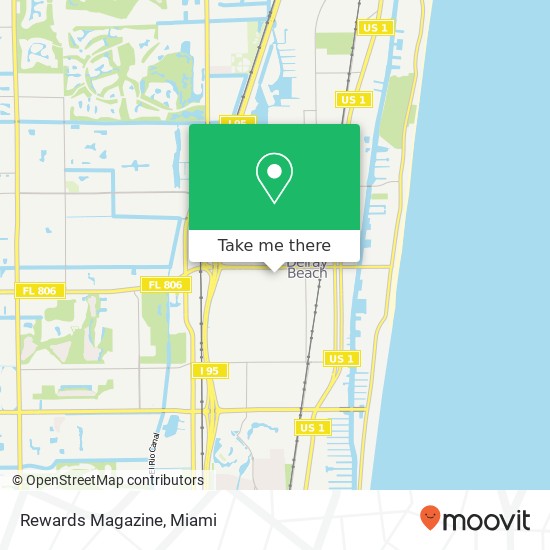 Rewards Magazine map