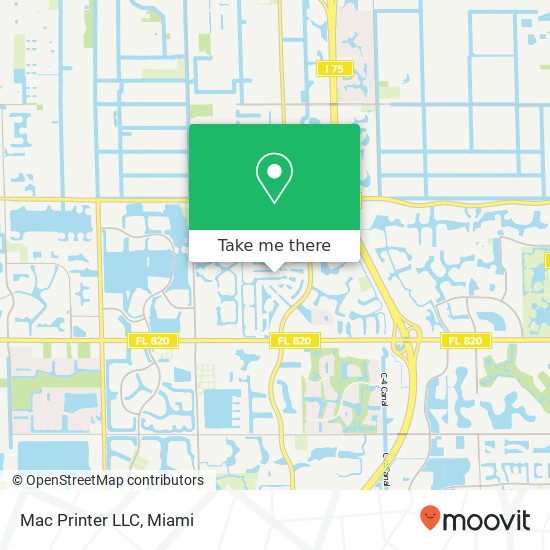 Mac Printer LLC map