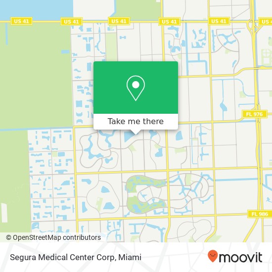 Mapa de Segura Medical Center Corp