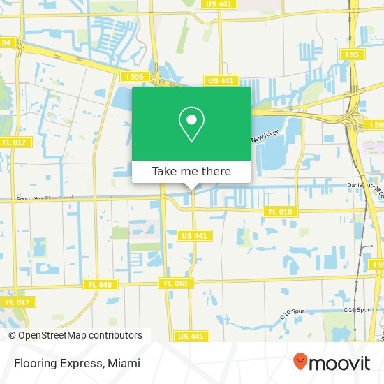 Mapa de Flooring Express