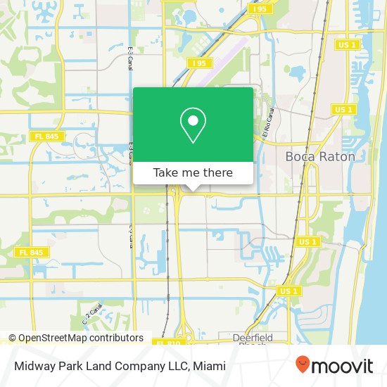 Midway Park Land Company LLC map