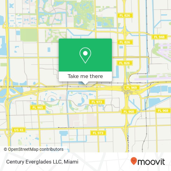Mapa de Century Everglades LLC