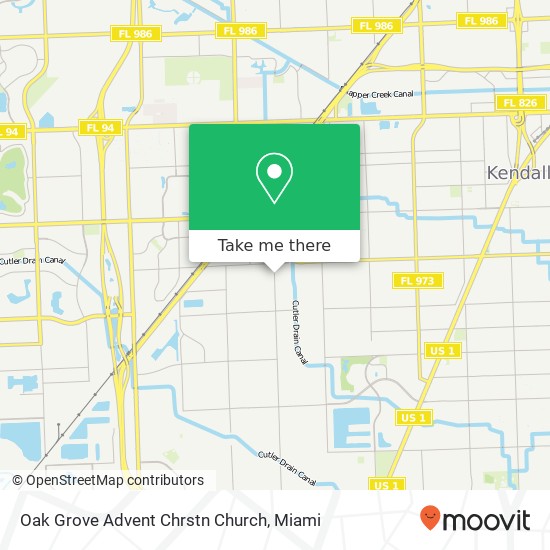 Oak Grove Advent Chrstn Church map