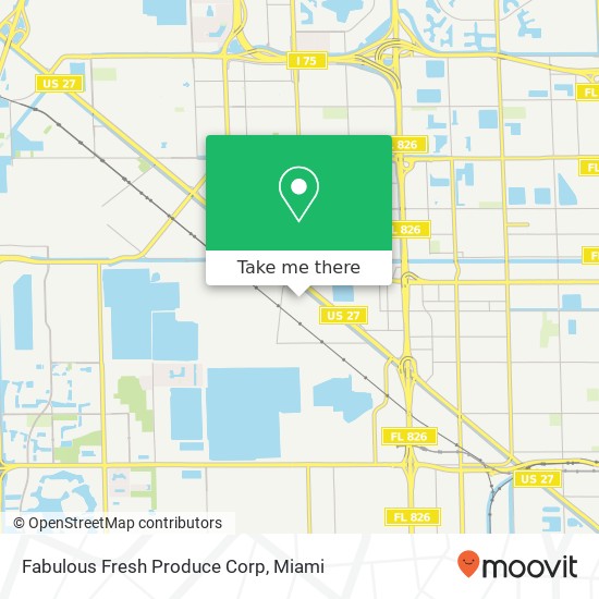 Mapa de Fabulous Fresh Produce  Corp