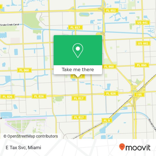 Mapa de E Tax Svc